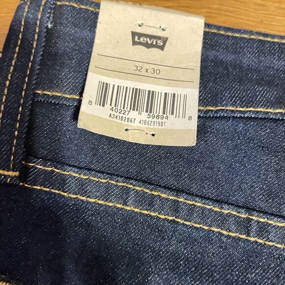 NWT Levi's 726 Flare Jeans Women's 32x30 Denim Bell Bottom High Rise Retro Blue - Picture 8 of 10